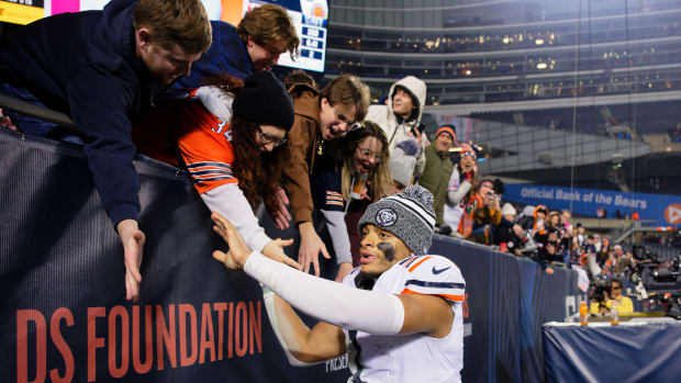 Justin Fields leaves Chicago as one of the most popular Bears everr.